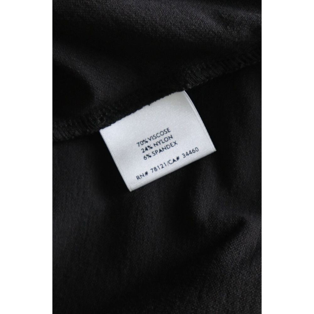 Eileen Fisher Size L Brown Washable Crepe A Line Skirt Knee Length Elastic Waist - Picture 10 of 11
